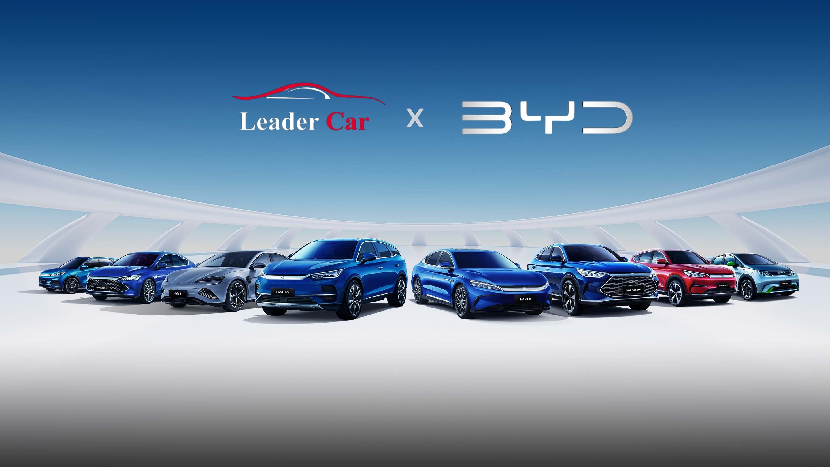 Leader car partenaire de BYD