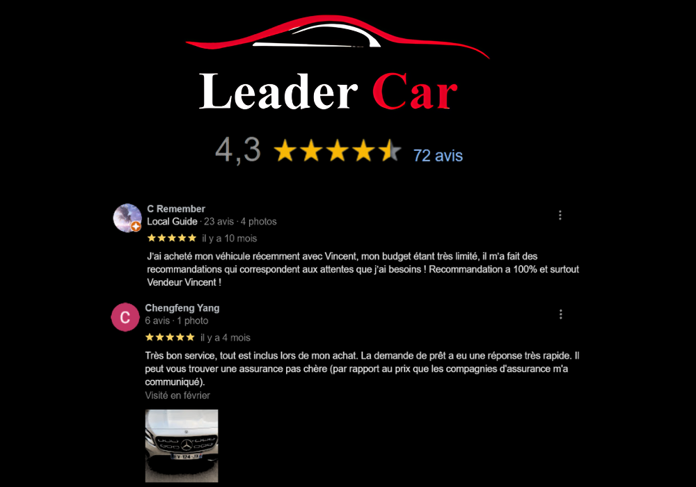 Leader Car avis positifs